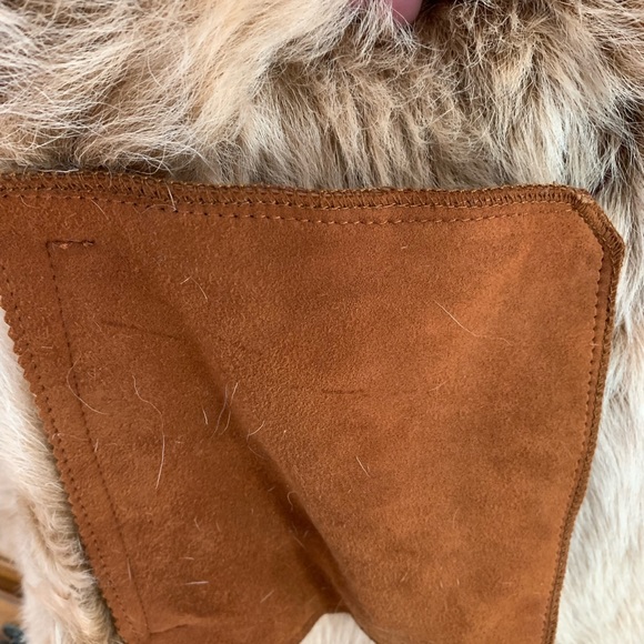 EUC Di Bello 100% shearling brown coat, size 40 - Picture 9 of 11